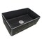 Nantucket Sinks 33-Inch Farmhouse Fireclay Sink with Filigree Apron FCFS3320S-FiligreeMBL - alternate 2